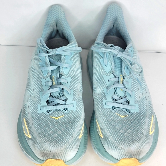 WOMEN'S HOKA Clifton 9 Runnng Shoe Size 12B S1287 - Picture 2 of 6